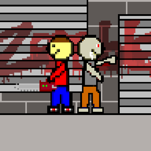 Zomble - Free Pixel Zombie Game icon