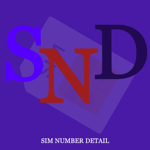 SIM Number Details icon
