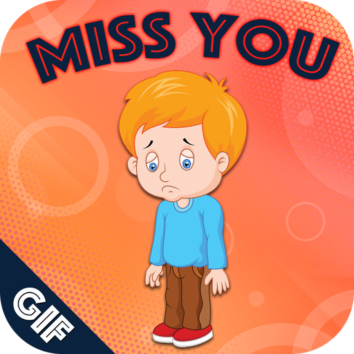 Miss You GIF : Miss You Stickers For WhatAapp icon