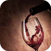 Wine Glass Frames Photo Effect