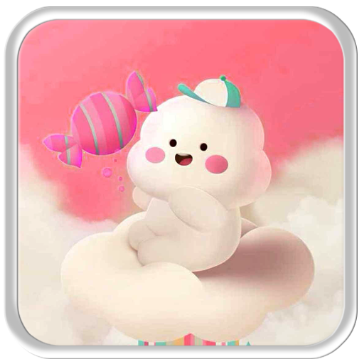 Salmon Kawai Cartoon live wallpaper icon