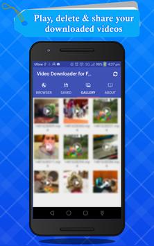 Video Downloader for Facebook screenshot 4