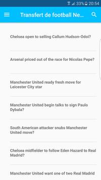 Transfert de football News screenshot 1