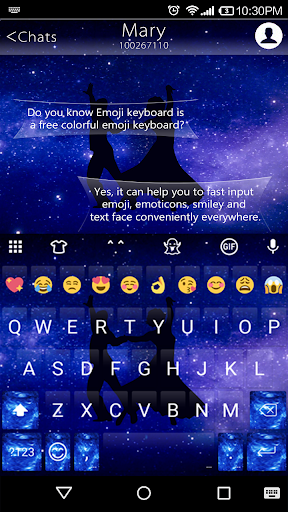 Dancing Emoji Keyboard Theme screenshot 6