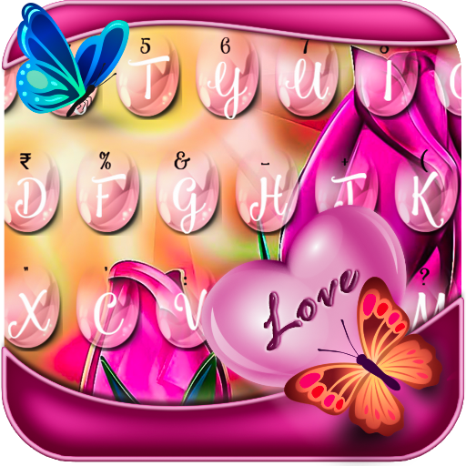 Color Rose Keyboard Theme icon