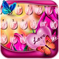 Color Rose Keyboard Theme