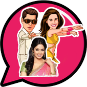 Bollywood stickers for whatsapp icon