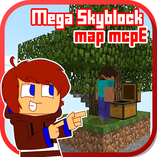 Mega Skyblock Survival Map for MCPE icon