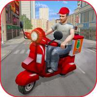 Новые игры с доставкой горячей пиццы Moto Boy 3d