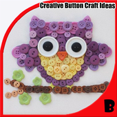 Creative Button Craft Ideas icon