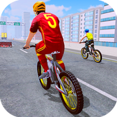 Bicycle Rider City Racer 2019 icon