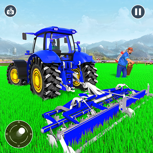 Tractor Farming Games Sim icon