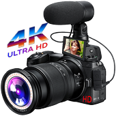 4k HD DVD Camera ve Video icon