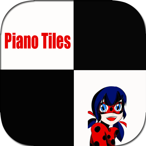 Lady Bug Noir Piano Tiles icon