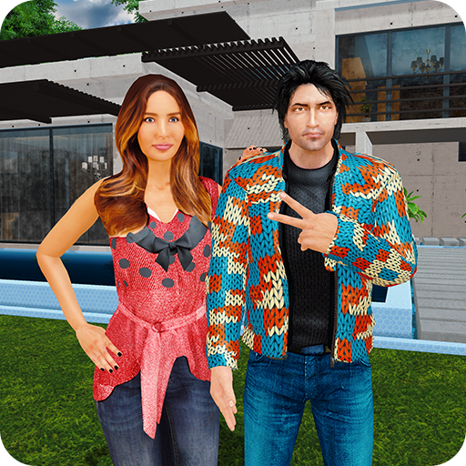 Virtual Super Star Family Simulator icon