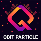 QBit Particle : Lyrical Video Status Maker icon