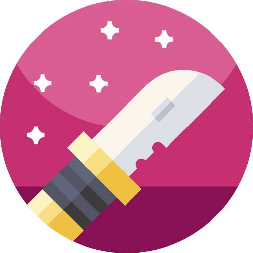 Knife play icon
