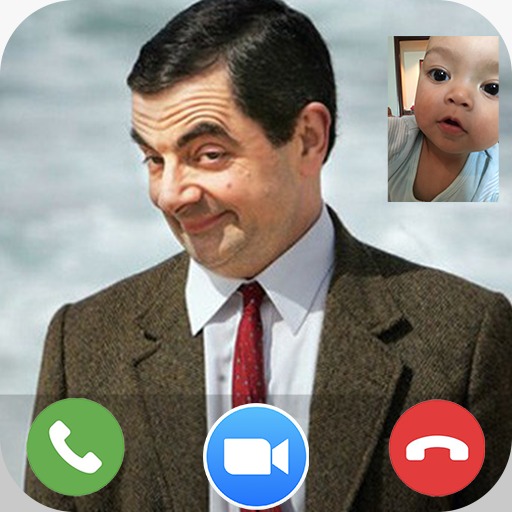 Mr Bean (Funny) Fake Video Call &amp; Chat Simulator icon