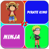 Pirate King VS Ninja Quiz Char icon