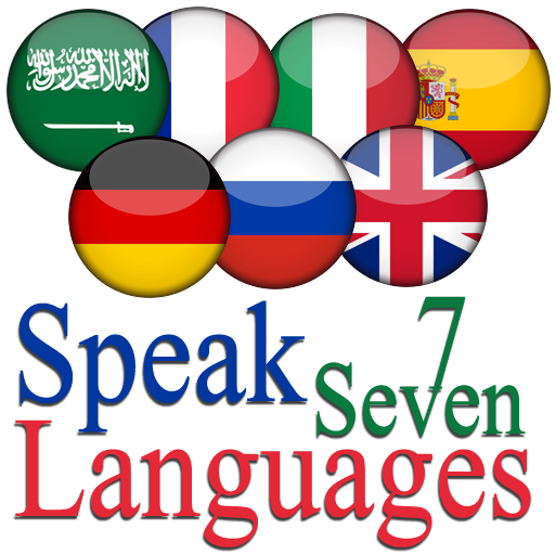 Speak 7 languages icon