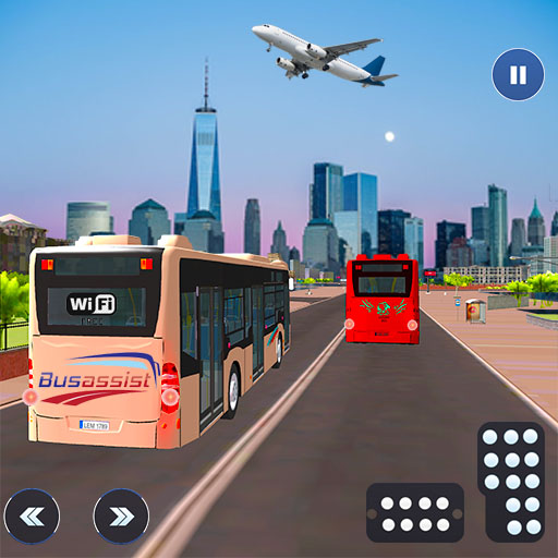 City Bus Racing Game 2021 icon