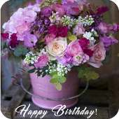 Birthday Flowers Cards, Social App