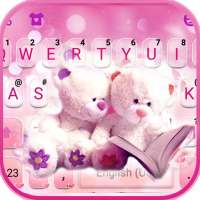 Lovely Teddy Bears Keyboard Theme on 9Apps