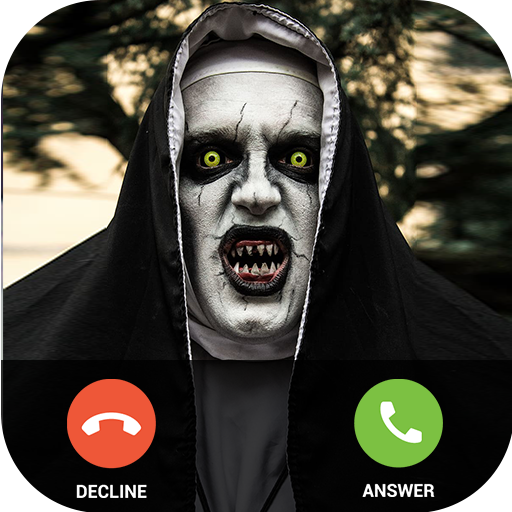 Scary Nun Game Fake Call Evil icon