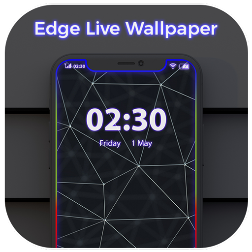 Edge Lighting Live Wallpaper - Edge Rounded Corner icon