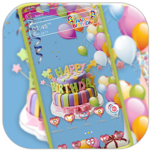 Happy Birthday Launcher Theme icon