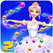 dance ballet bubble shooter icon