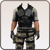 Army War Suit Photo Editor icon