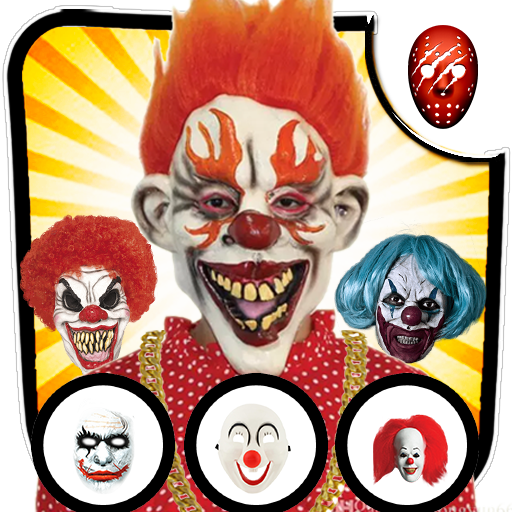 Scary Killer Clown Photo Editor icon