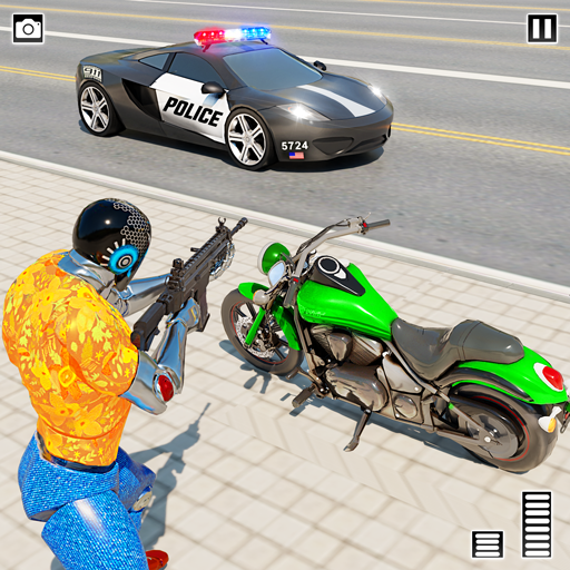 Grand Gangster Robot Crime City Rescue Robot Games icon