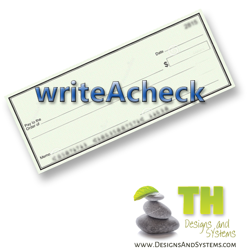 writeAcheck write checks icon