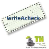 writeAcheck write checks