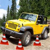 OffRoad parking jeep challenge icon