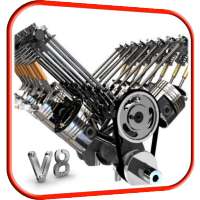 Motor V8 3D Fondos Animados