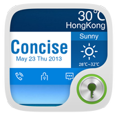 GO Locker Theme Concise icon
