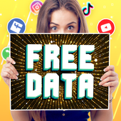 Free data get 25GB daily 3G, 4G For Prank icon