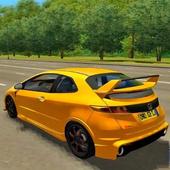 Civic Drifter &amp; Simulator Driving icon