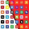 All social media and social networks in one app icon