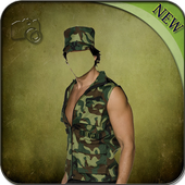 Army Suit Photo Montage Maker icon