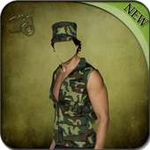 Army Suit Photo Montage Maker