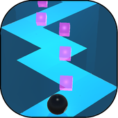 Wall Ball ZigZags icon