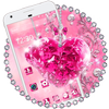 Pink Heart Diamond Theme icon