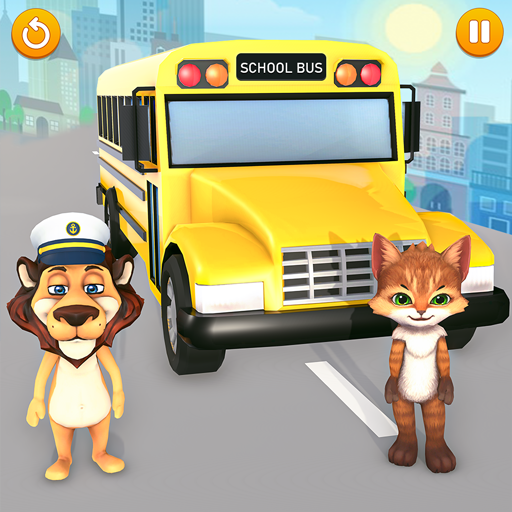 Baby Tom School Bus Driver 3D icon
