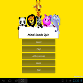 Animal sound quiz game icon