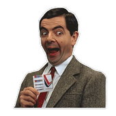 Mr Bean Stickers icon