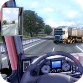 Truck Driver In Desert icon